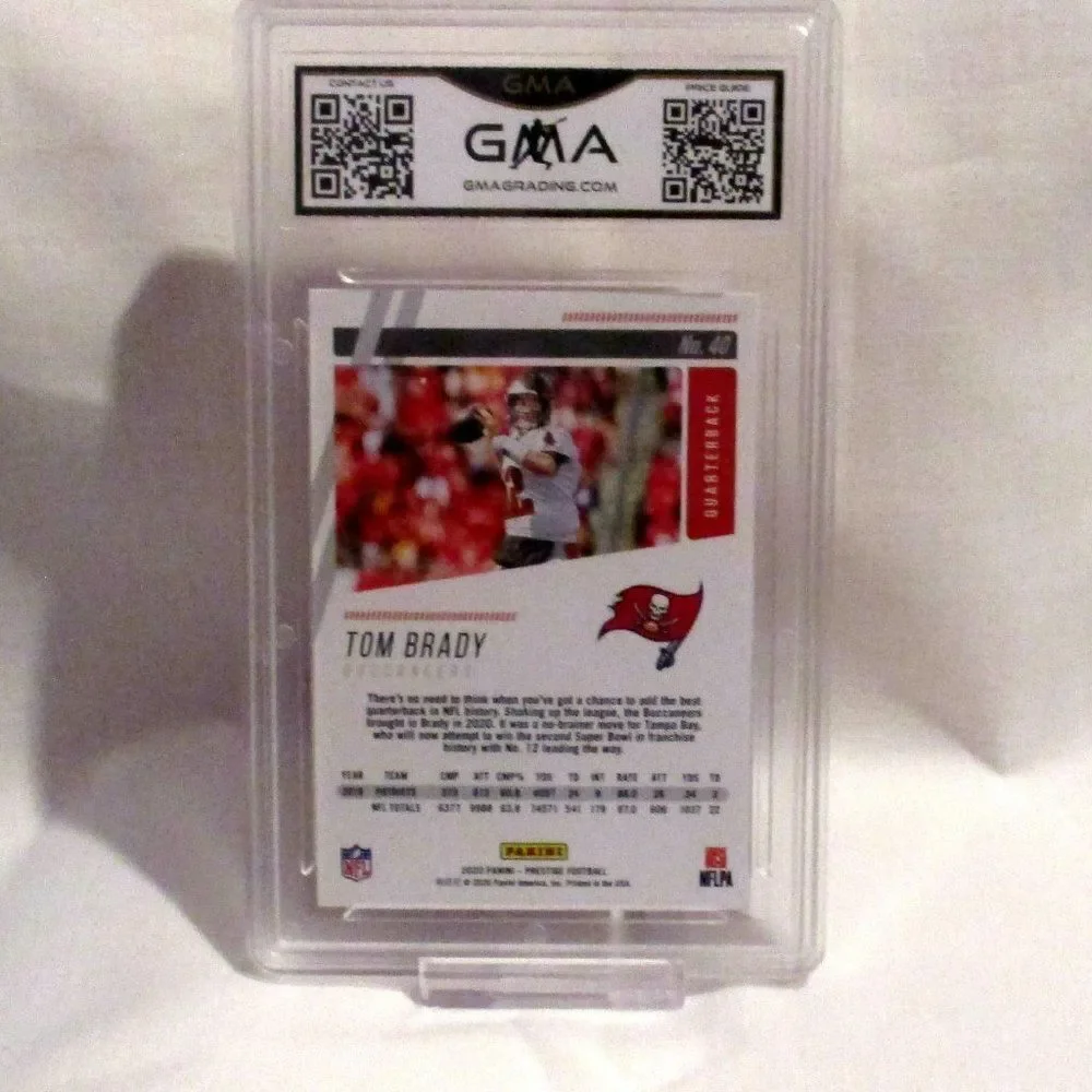 2020 Prestige Tom Brady #40 Tampa Bay GMA 7.5